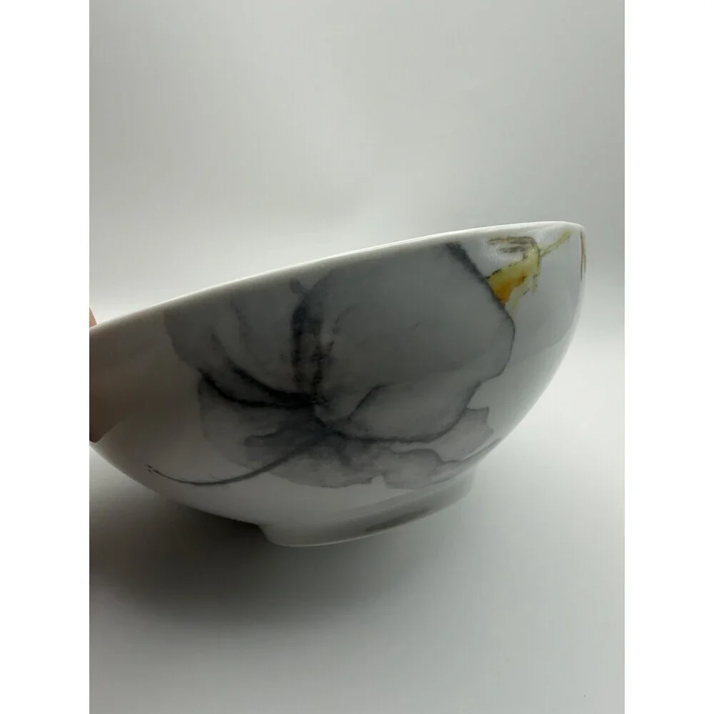 Mikasa “Aliza Gris” Bowl Made In Portugal Microwave/Dishwasher Safe
